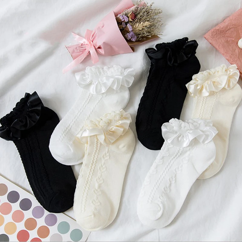 1Pair Woman Socks Ruffle Socks Lolita Short Socks Cosplay Costumes Accessories lace Cartoon Sweet JK Girl Kawaii Uniform Ankle
1Pair Woman Socks Ruffle Socks Lolita Short Socks Cosplay Costumes Accessories lace Cartoon Sweet JK Girl Kawaii Uniform Ankle