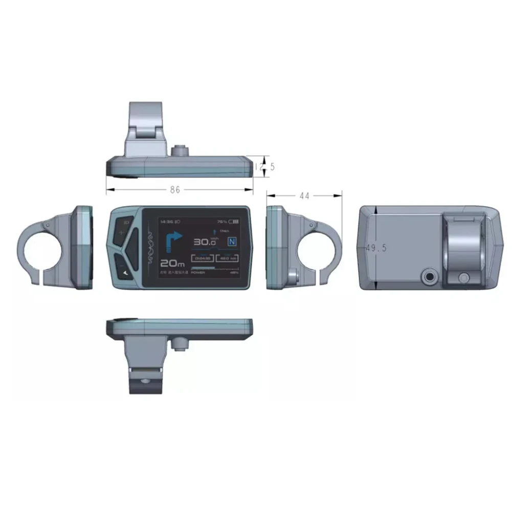 Прочный дисплей EB02 с Bluetooth-навигацией для Bafang M400/G330 M500/G520 M600/G521 M510/G522 M620/G510 M800/G530
Прочный дисплей EB02 с Bluetooth-навигацией для Bafang M400/G330 M500/G520 M600/G521 M510/G522 M620/G510 M800/G530