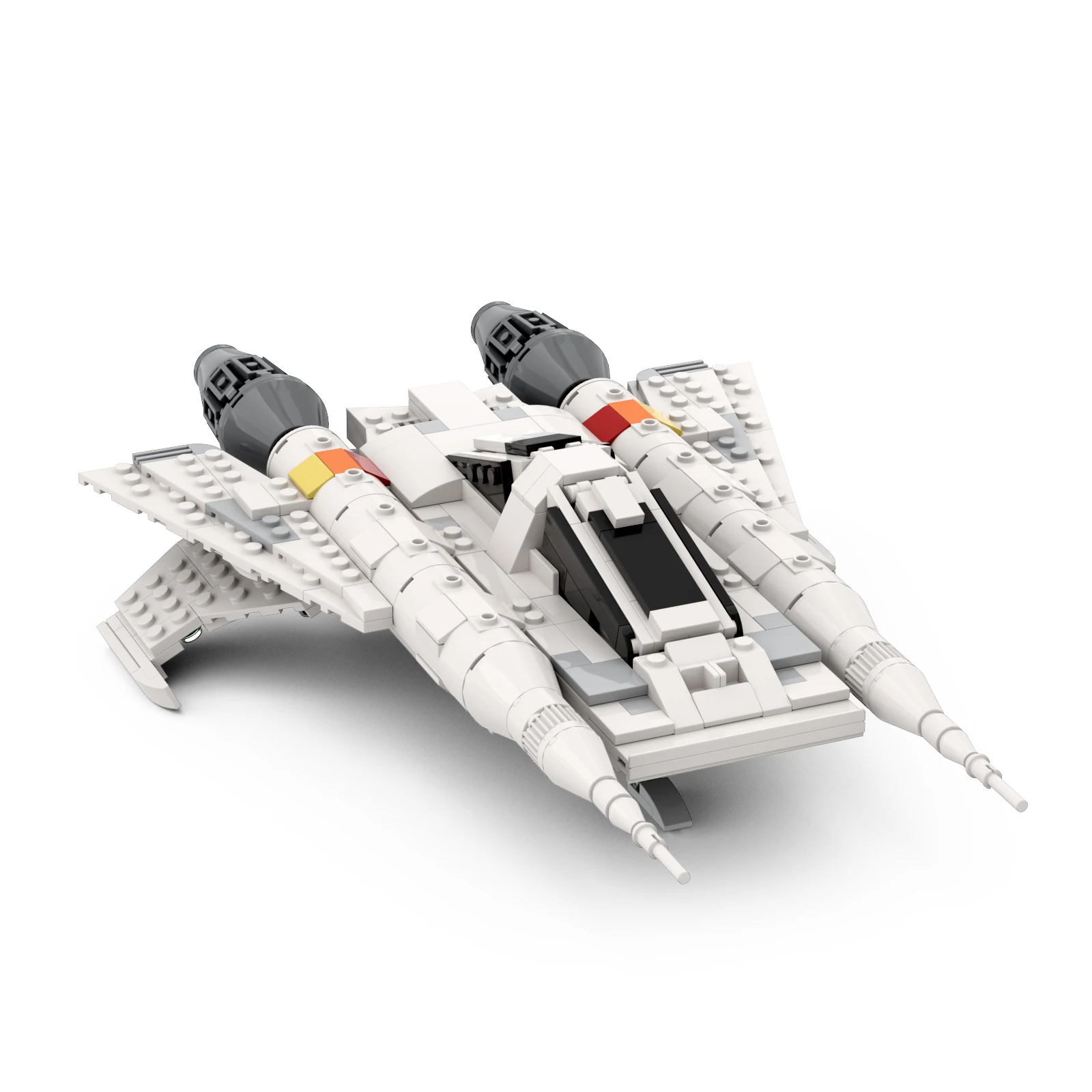 

MOC-48610 Space Fighter Ship Spaceship Building Blocks Mini ISSD Destroyer Kit Imperial Aircraft Brick Model DIY Kid Toy Gifts