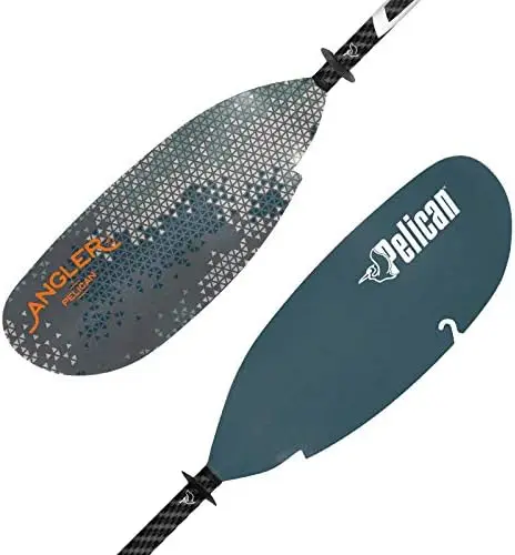 

Лопатка для байдарки Catch | Стандартный вал с нейлоновыми лезвиями | Легкая, регулируемая | Идеально подходит для рыбалки на байдарке, 98,5 дюйма (