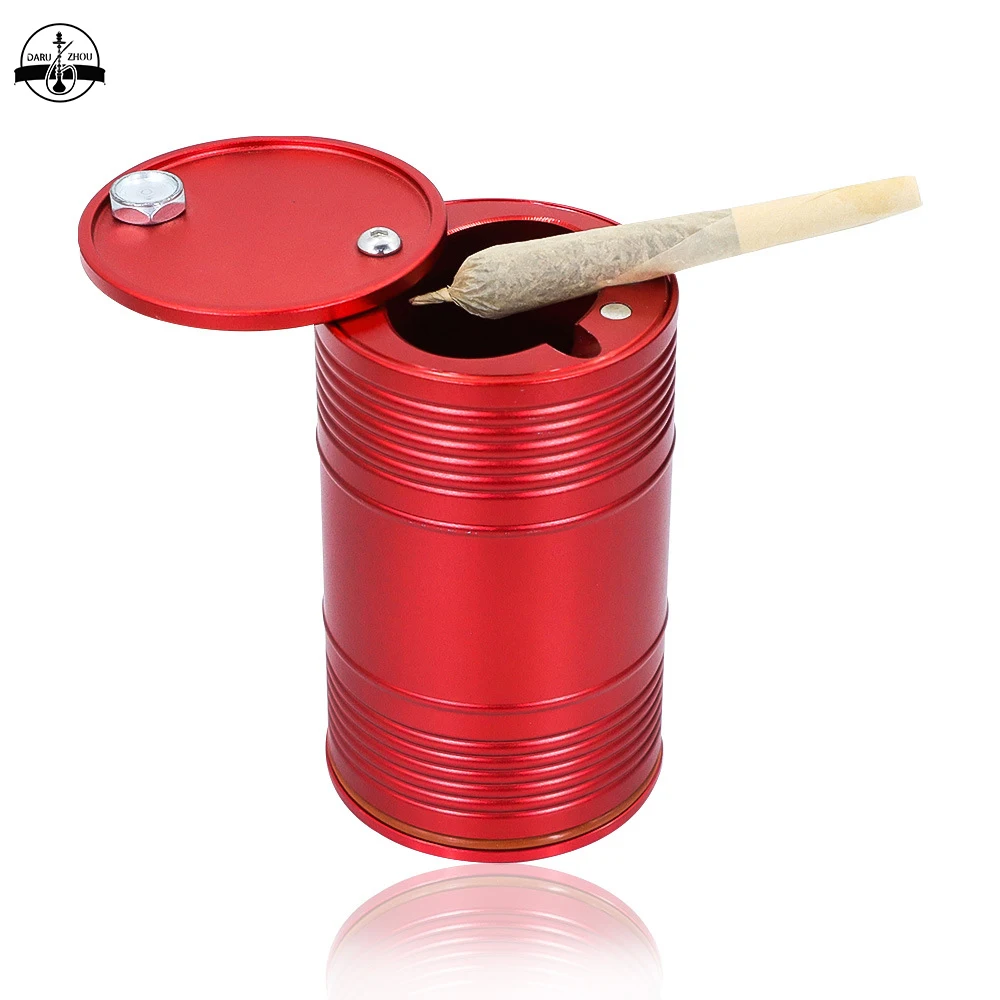 Aluminum Alloy Oil Drum Shape Ashtray Aluminum Car Covered Metal Ashtray Cigar Cigarette Accessories Smoking Tools Ash Storage
Aluminum Alloy Oil Drum Shape Ashtray Aluminum Car Covered Metal Ashtray Cigar Cigarette Accessories Smoking Tools Ash Storage