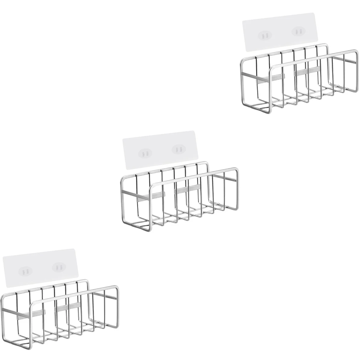 3x Kitchen Sink Multipurpose Stainless Steel Multifunctional Kitchen Accessory Kitchen Supply Kitchen Sponge Holder 
3x Kitchen Sink Multipurpose Stainless Steel Multifunctional Kitchen Accessory Kitchen Supply Kitchen Sponge Holder