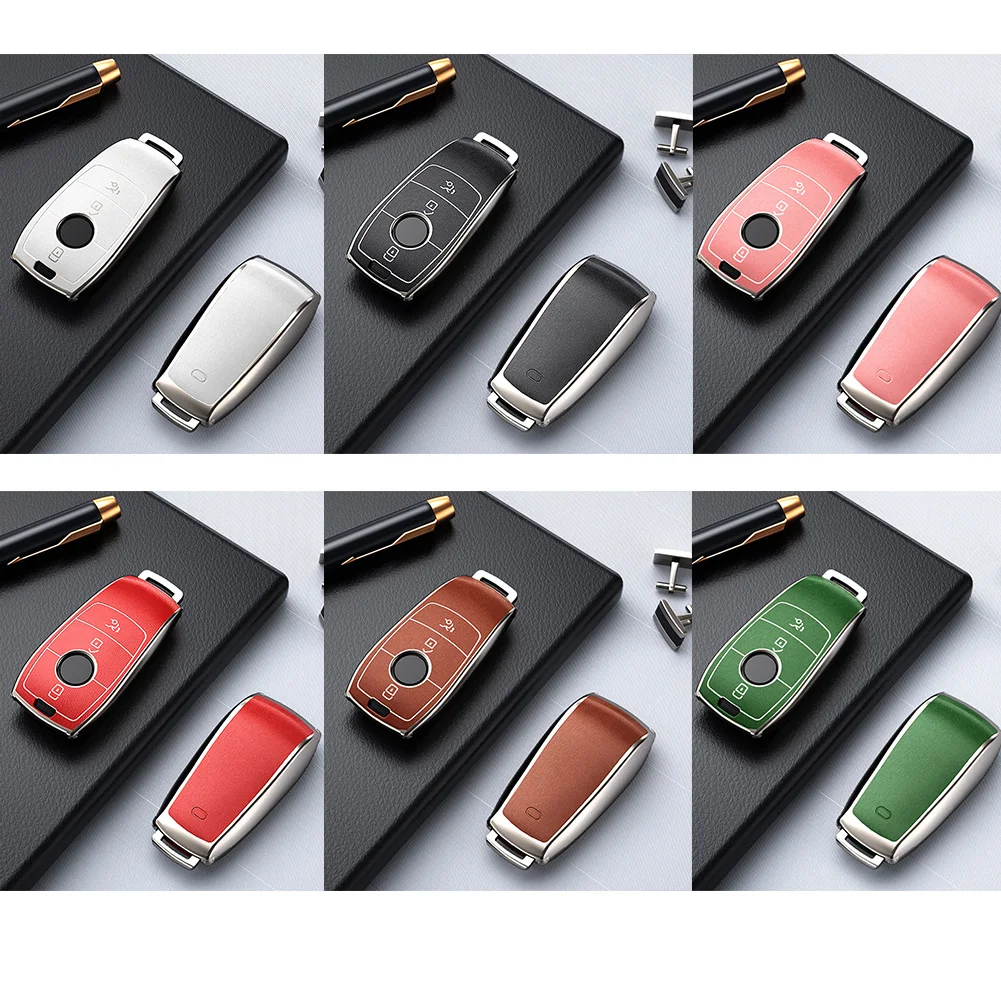 Leather Car Key Cover Case Holder For Mercedes A C E S G Class GLC CLE CLA Car Key Decoration Protectors
Leather Car Key Cover Case Holder For Mercedes A C E S G Class GLC CLE CLA Car Key Decoration Protectors