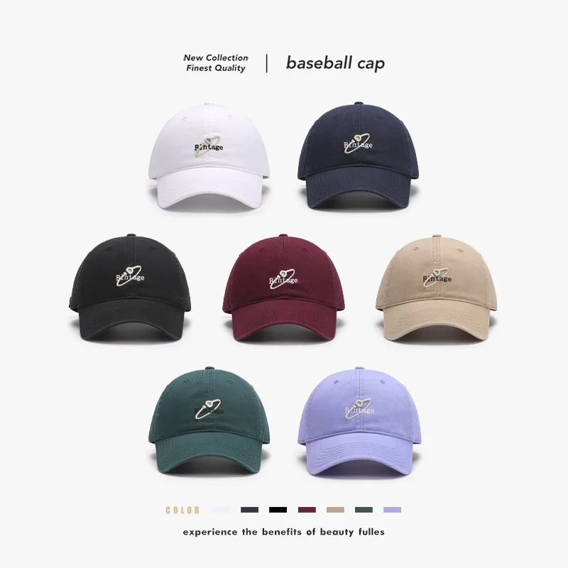 Summer English Letters Breathable Versatile Water Wash Men and Women's Korean Cap Fashion Simple Embroidery Baseball Cap
Summer English Letters Breathable Versatile Water Wash Men and Women's Korean Cap Fashion Simple Embroidery Baseball Cap