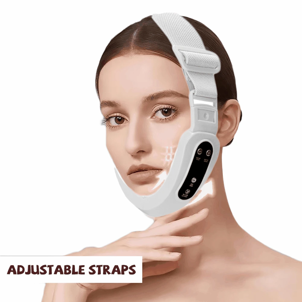 Facial Lift Device Microcurrent Vibration Massager V-shaped Lifting LED Photon Therapy Double Chin Remover Face Slimming
Facial Lift Device Microcurrent Vibration Massager V-shaped Lifting LED Photon Therapy Double Chin Remover Face Slimming