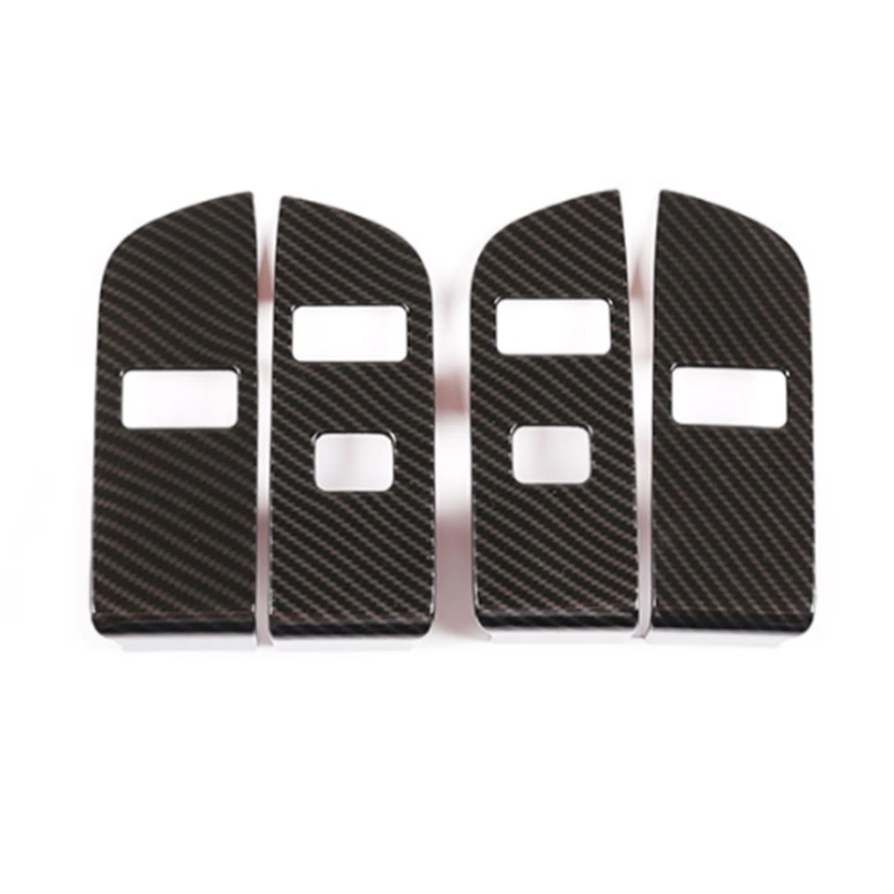 For Land Rover Discovery 5 2019 2020 Carbon Fiber Car Door Panel Child Safety Lock Cover Trim Frame Accessories, Low 
For Land Rover Discovery 5 2019 2020 Carbon Fiber Car Door Panel Child Safety Lock Cover Trim Frame Accessories, Low