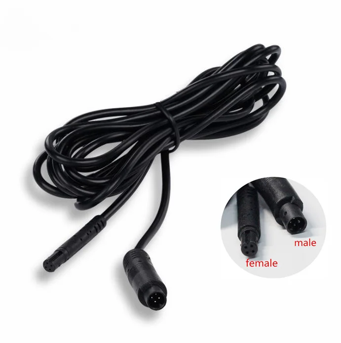 

4PIN 5PIN 6PIN 8PIN Car RCA Reverse Camera Extension Cable Rear View Parking Camera Video female to male