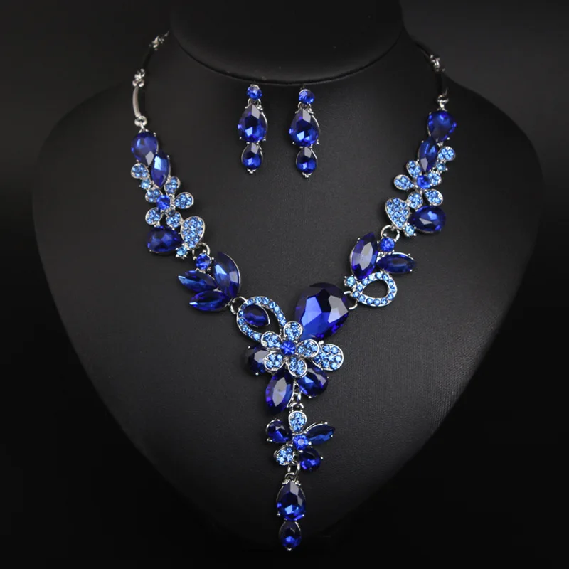 Leaves Luxury Bridal Jewelry Set Big Drop Earrings Indian Necklace Set Women Wedding Party Costume African Parures Bijoux Dubai 
Leaves Luxury Bridal Jewelry Set Big Drop Earrings Indian Necklace Set Women Wedding Party Costume African Parures Bijoux Dubai