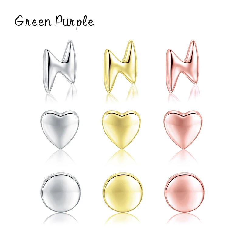 Stud Earrings Simple And Exquisite Lightning Heart Stars for Women Gift Real 925 Sterling Silver 14K Gold Trend Jewelry Gifts
Stud Earrings Simple And Exquisite Lightning Heart Stars for Women Gift Real 925 Sterling Silver 14K Gold Trend Jewelry Gifts