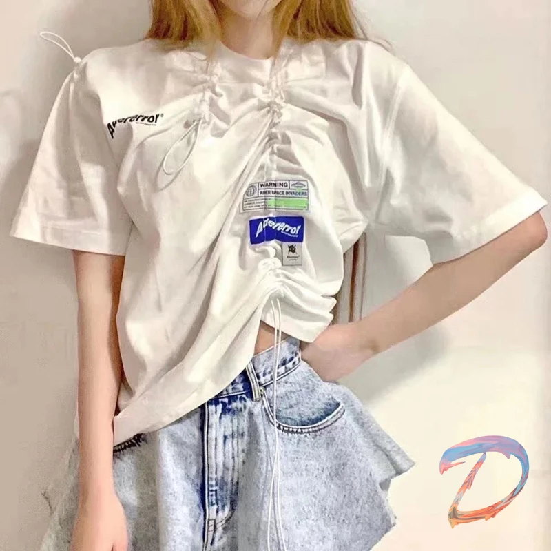 Korean Version Adererror T-shirt High Quality Little Monster Drawstring Short Sleeve Oversize Men Women Adererror Fashion Tshirt
Korean Version Adererror T-shirt High Quality Little Monster Drawstring Short Sleeve Oversize Men Women Adererror Fashion Tshirt