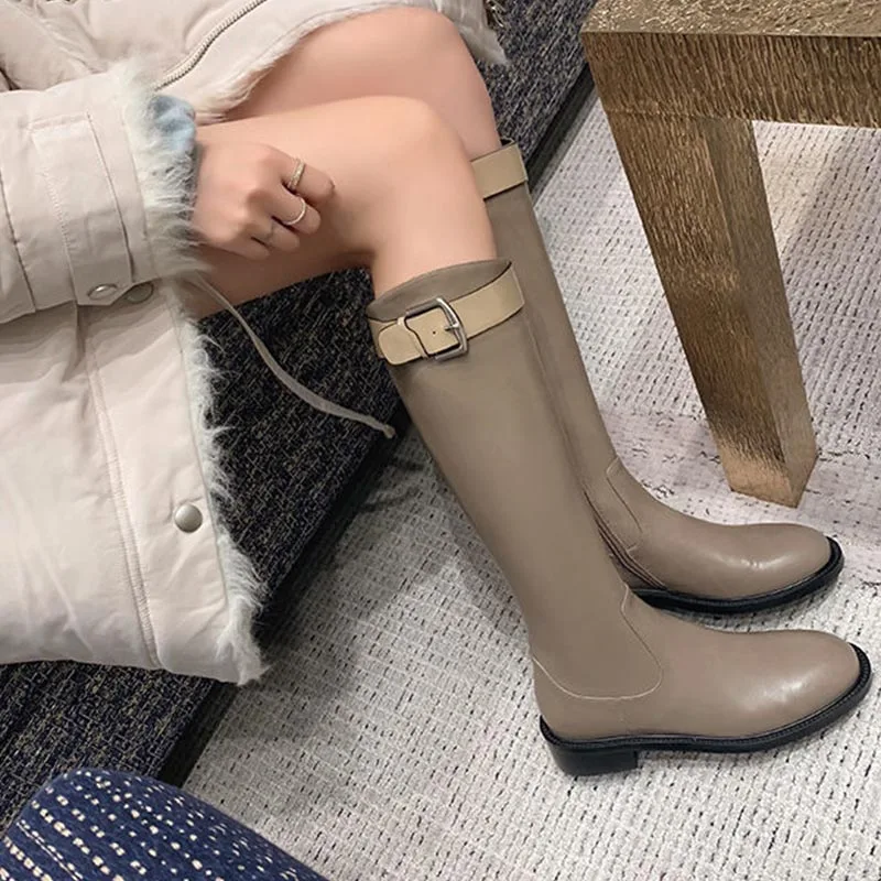 Женские рыцарские сапоги, Новинка осени 2022, кожаные сапоги, высокие сапоги на плоской подошве, женские кожаные сапоги до колена, женские сап...
Женские рыцарские сапоги, Новинка осени 2022, кожаные сапоги, высокие сапоги на плоской подошве, женские кожаные сапоги до колена, женские сап...