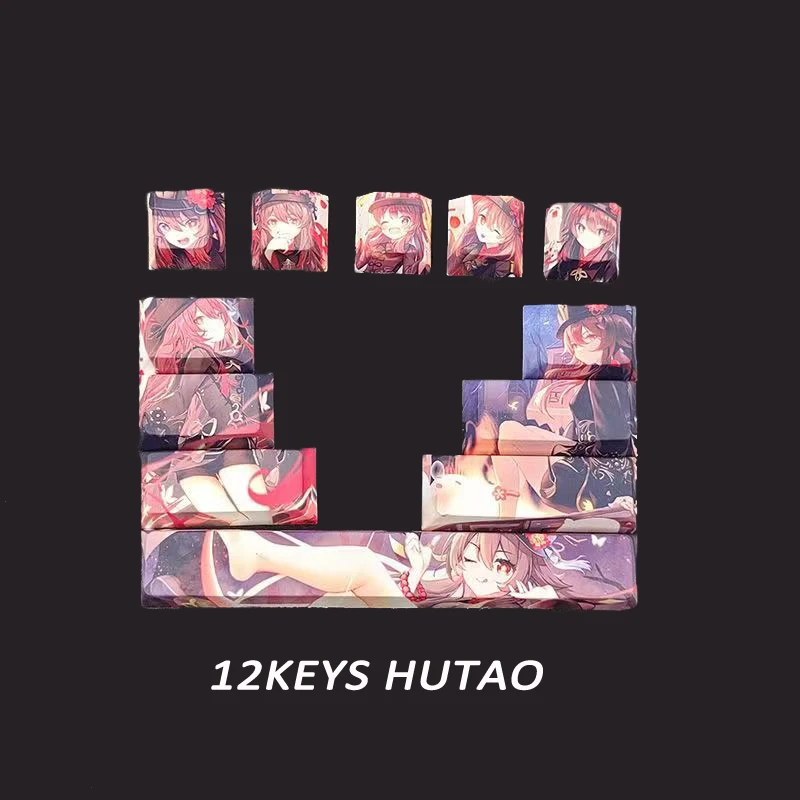 Genshin Impact Keycaps 12 клавиш игра Аниме Keycaps Ganyu Kazuha Xiao Keqing Cherry High PBT Горячая Сублимация DIY клавиатура
Genshin Impact Keycaps 12 клавиш игра Аниме Keycaps Ganyu Kazuha Xiao Keqing Cherry High PBT Горячая Сублимация DIY клавиатура