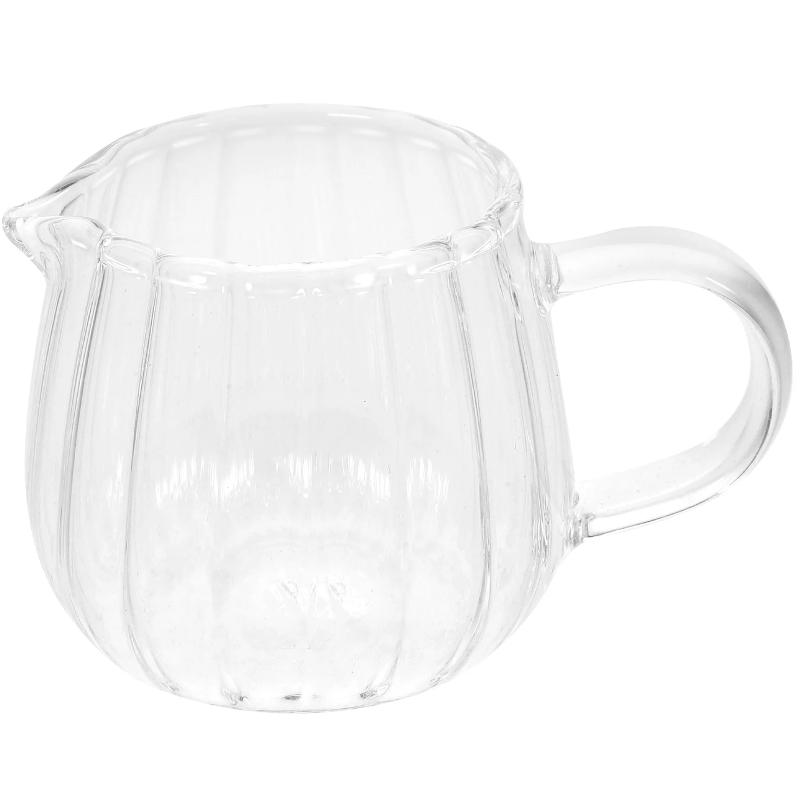 Glass Creamer Pitcher Cup Coffee Creamer Jar with Pour Spout Mini Glass Milk Jug(60ml)
Glass Creamer Pitcher Cup Coffee Creamer Jar with Pour Spout Mini Glass Milk Jug(60ml)