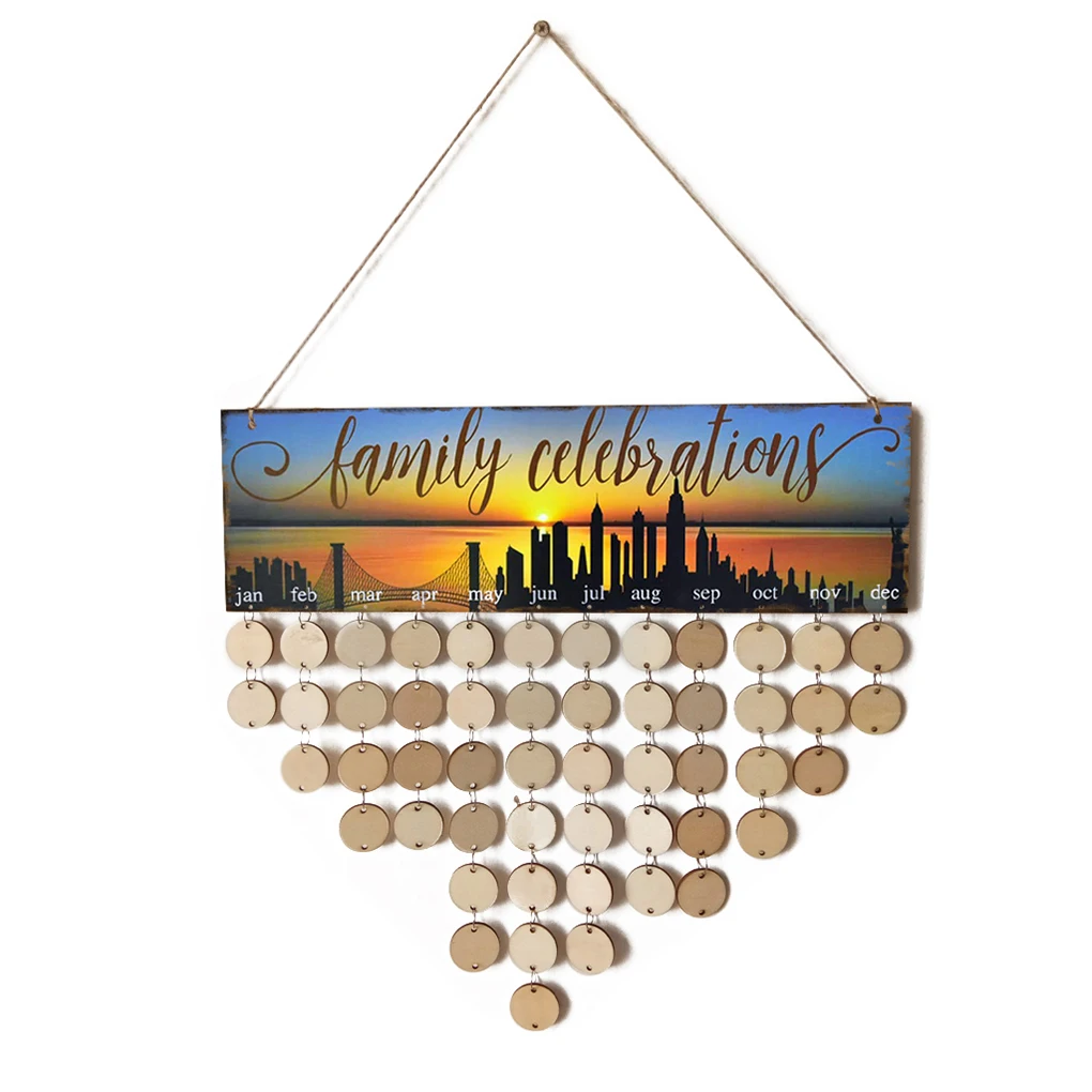 Family Birthday Board Birthdays Calendar Wall Hanging Wood Plaque Dates Tracker Decorations Gifts for Friends JM01068 
Family Birthday Board Birthdays Calendar Wall Hanging Wood Plaque Dates Tracker Decorations Gifts for Friends JM01068