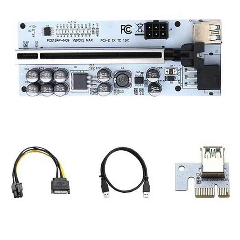 VER012 MAX USB 3.0 PCI-E X1 to X16 Extender Riser Express Cable Riser for Video Card PCI-E Riser Card for Mining
VER012 MAX USB 3.0 PCI-E X1 to X16 Extender Riser Express Cable Riser for Video Card PCI-E Riser Card for Mining