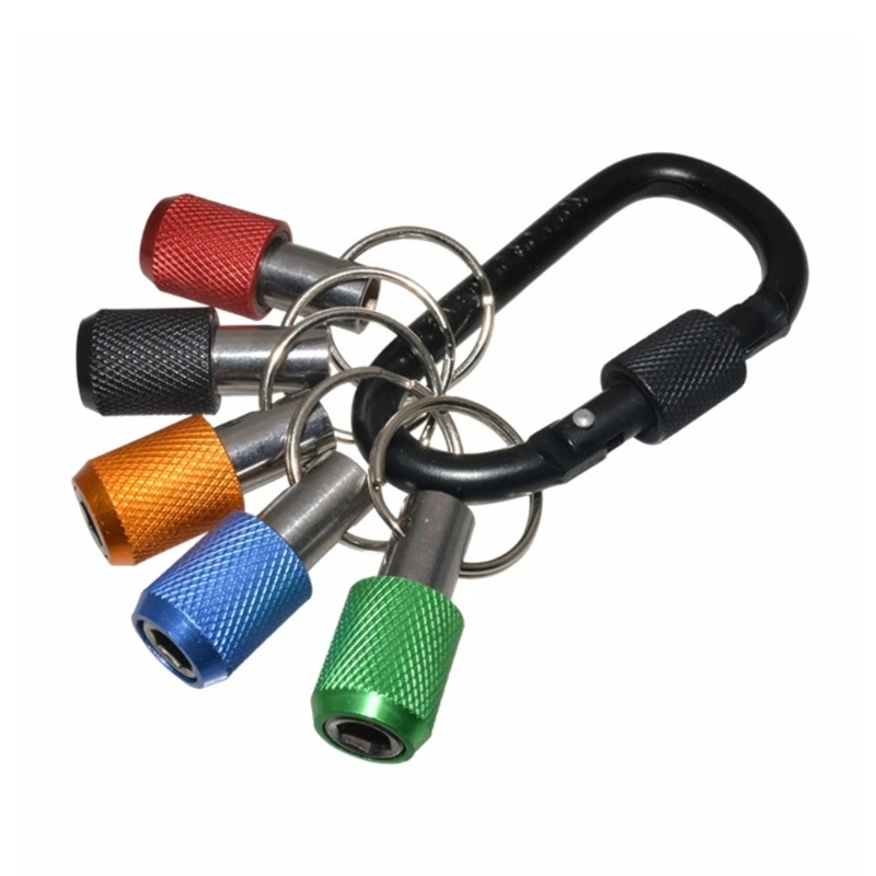 5pcs 1/4 Hex Shank Impact Drill Bit Keychain Quick Change Connect Holder Drill Screw Adapter Quick Release Extension Bar
5pcs 1/4 Hex Shank Impact Drill Bit Keychain Quick Change Connect Holder Drill Screw Adapter Quick Release Extension Bar