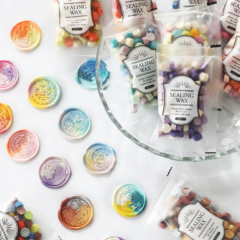 100pcs/bag Multicolor Octagon Seal Wax Sealing Wax Seal Stamp Wax Beads DIY Wedding Birthday Party Invitation Card Stamp Seal
100pcs/bag Multicolor Octagon Seal Wax Sealing Wax Seal Stamp Wax Beads DIY Wedding Birthday Party Invitation Card Stamp Seal