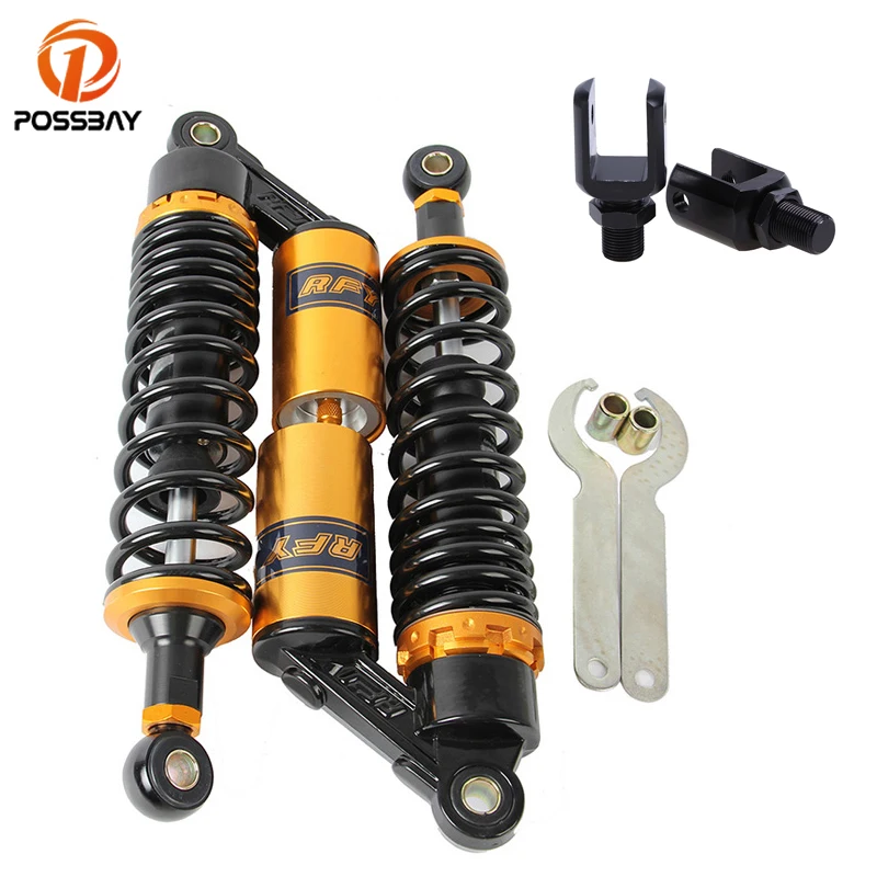POSSBAY 320mm 340mm Motorcycle Rear Air Shock Absorbers Suspension Motorbike Accessories for Honda Yamaha Suzuki Scooter
POSSBAY 320mm 340mm Motorcycle Rear Air Shock Absorbers Suspension Motorbike Accessories for Honda Yamaha Suzuki Scooter