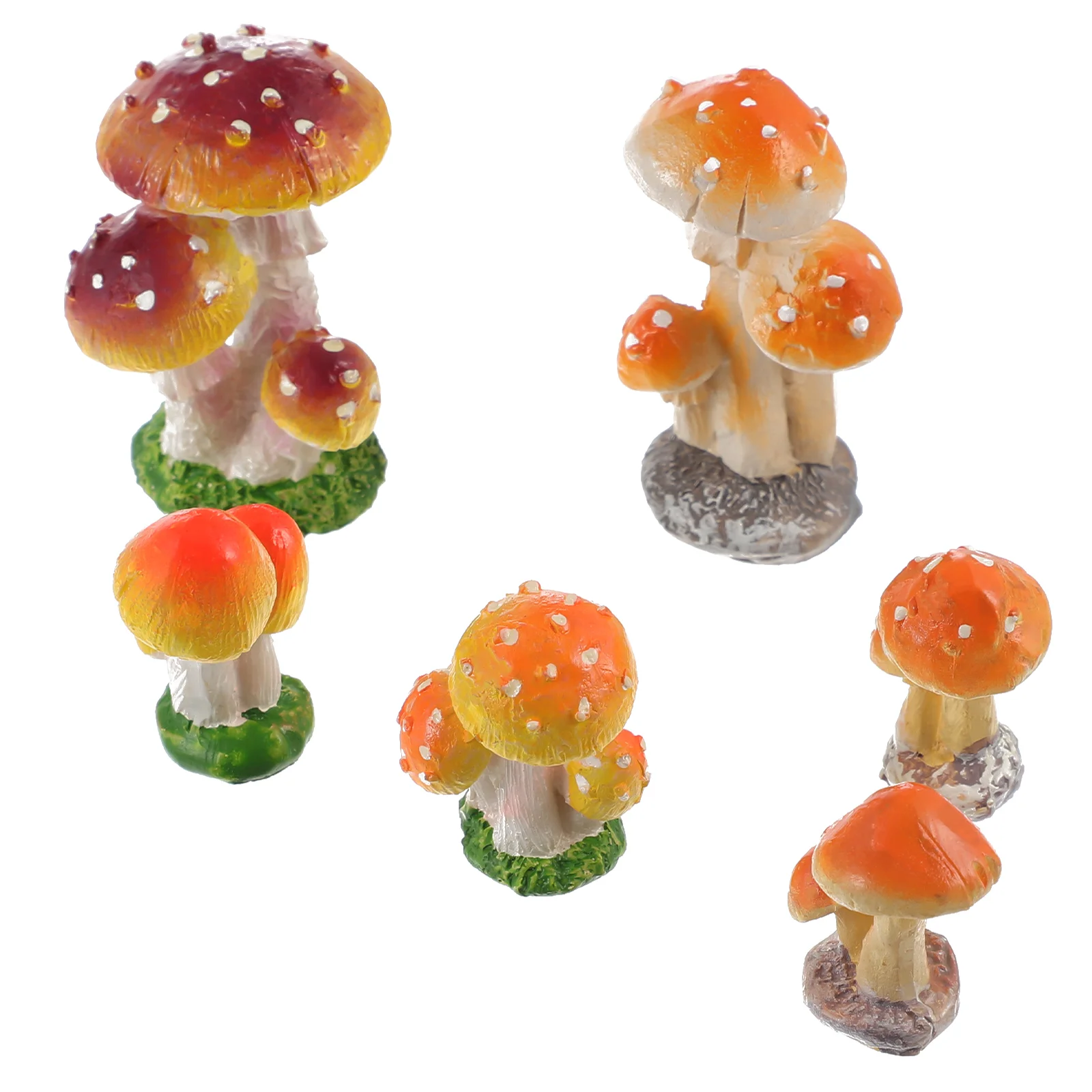 6pcs Mushroom Figure Miniature Mushroom Micro Landscape Accessories Bonsai Figures Miniatures Decoration Bonsai Ornaments
6pcs Mushroom Figure Miniature Mushroom Micro Landscape Accessories Bonsai Figures Miniatures Decoration Bonsai Ornaments