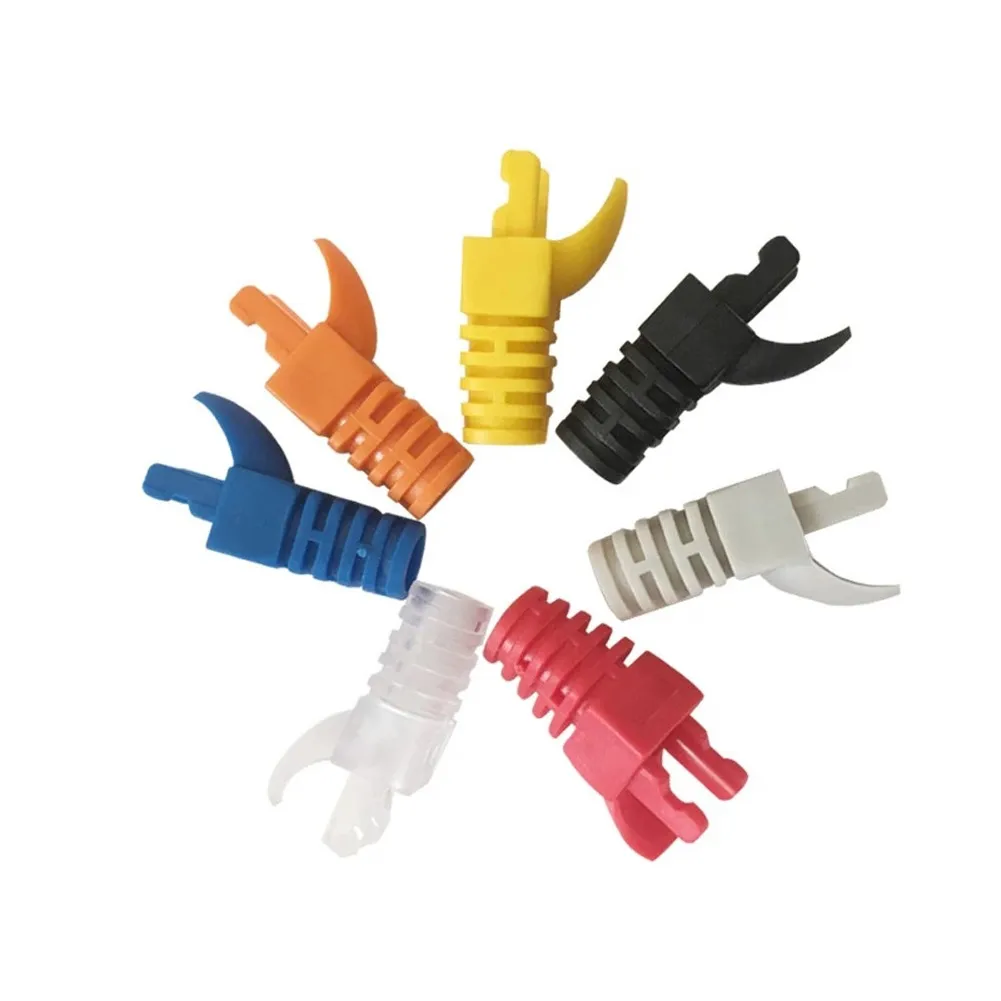 100Pcs RJ-45 Mixed Colors Adapter Cover Network Cable Plugs Protective Sleeve For Electrical Equipment Accessories
100Pcs RJ-45 Mixed Colors Adapter Cover Network Cable Plugs Protective Sleeve For Electrical Equipment Accessories