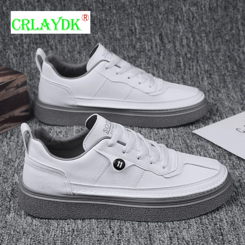 CRLAYDK Low Top Men kateboard Shoes Casual Leather Sports Walking Sneakers Comfortable Dirt Resistant Students Running Trainers
CRLAYDK Low Top Men kateboard Shoes Casual Leather Sports Walking Sneakers Comfortable Dirt Resistant Students Running Trainers