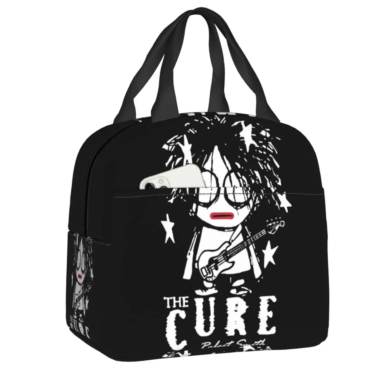 Custom Music Rock Band Cure Lunch Bag Women Cooler Warm Insulated Lunch Boxes for Kids School Children
Custom Music Rock Band Cure Lunch Bag Women Cooler Warm Insulated Lunch Boxes for Kids School Children