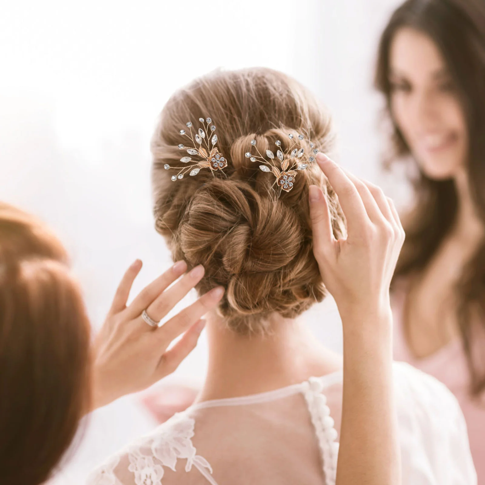 Bridal Hair Pins Wedding Accessories Clips Bobby Rhinestone Women Headpiece Bride
Bridal Hair Pins Wedding Accessories Clips Bobby Rhinestone Women Headpiece Bride