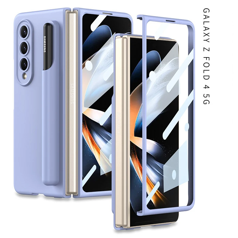 Liquid Silicone Soft Cover For Samsung Galaxy Z Fold 4 5G Case With Fold Edition Pen Slot Skin-Feeling Case For Galaxy Z Fold 4
Liquid Silicone Soft Cover For Samsung Galaxy Z Fold 4 5G Case With Fold Edition Pen Slot Skin-Feeling Case For Galaxy Z Fold 4