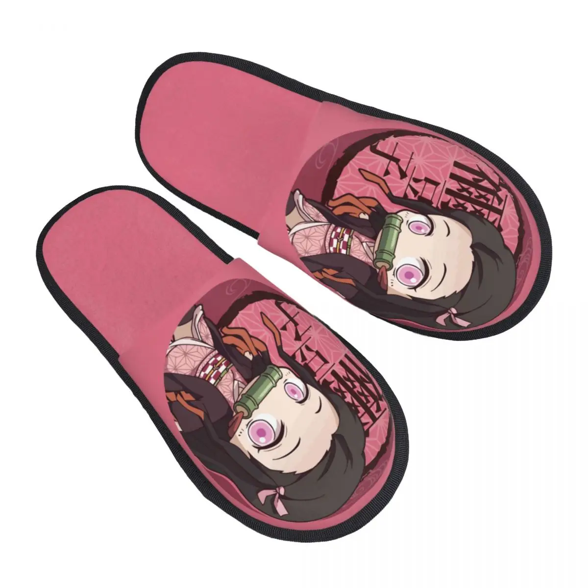 Тапочки Kimetsu No Yaiba Nezuko женские домашние, мягкие тапочки из пены с эффектом памяти, с рассеканием демонов, Аниме Манга, без застежки, тапочки для спальни
Тапочки Kimetsu No Yaiba Nezuko женские домашние, мягкие тапочки из пены с эффектом памяти, с рассеканием демонов, Аниме Манга, без застежки, тапочки для спальни