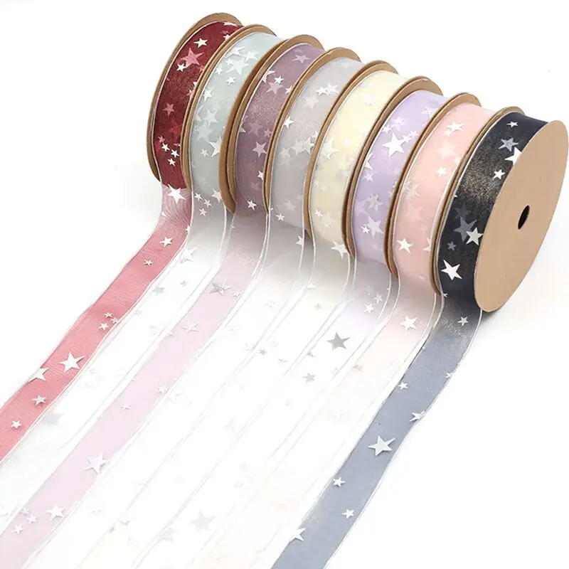 19 ярдов, 25 мм, 40 мм, Тюлевая Серебряная пятиконечная лента со звездочками, материалы ручной работы «сделай сам» для головных уборов, бантов для волос, подарочная упаковка, домашний ремень 
19 ярдов, 25 мм, 40 мм, Тюлевая Серебряная пятиконечная лента со звездочками, материалы ручной работы «сделай сам» для головных уборов, бантов для волос, подарочная упаковка, домашний ремень