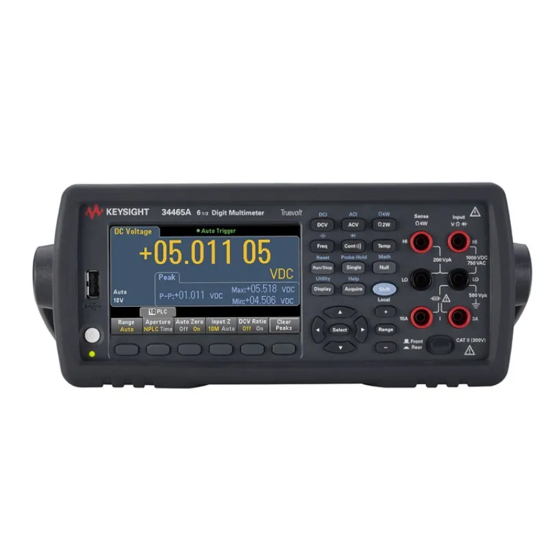 Полунастольный мультиметр Keysight 34465A 34461A с шестью цифрами, высокоточный тест на обучение и исследования
Полунастольный мультиметр Keysight 34465A 34461A с шестью цифрами, высокоточный тест на обучение и исследования