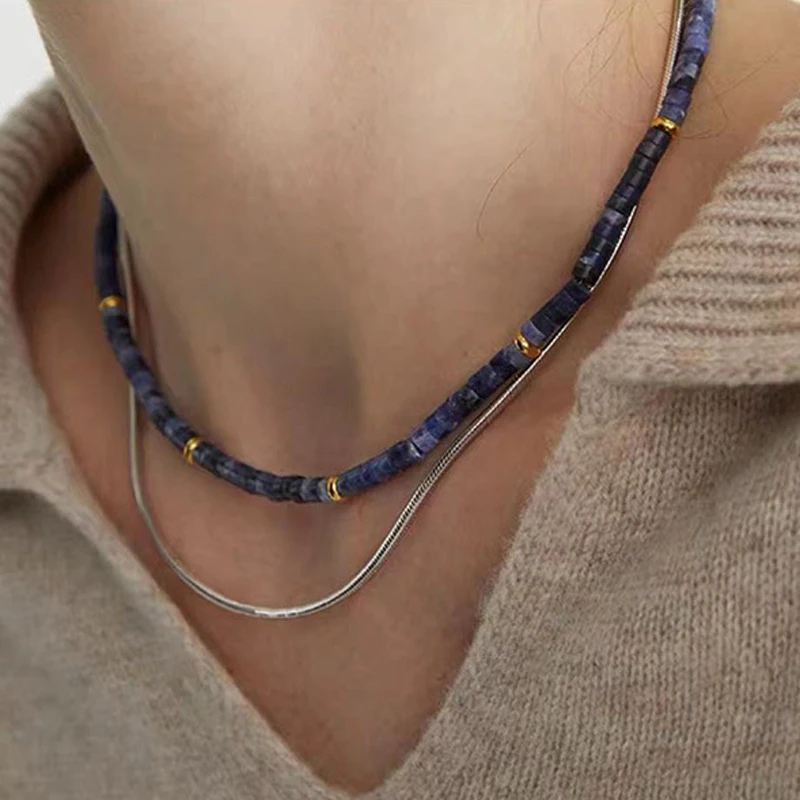 2022 New 18KGF Summer Bohemian Natural Stone Necklace Exquisite Sweet Girl Choker Necklace Jewelry
2022 New 18KGF Summer Bohemian Natural Stone Necklace Exquisite Sweet Girl Choker Necklace Jewelry