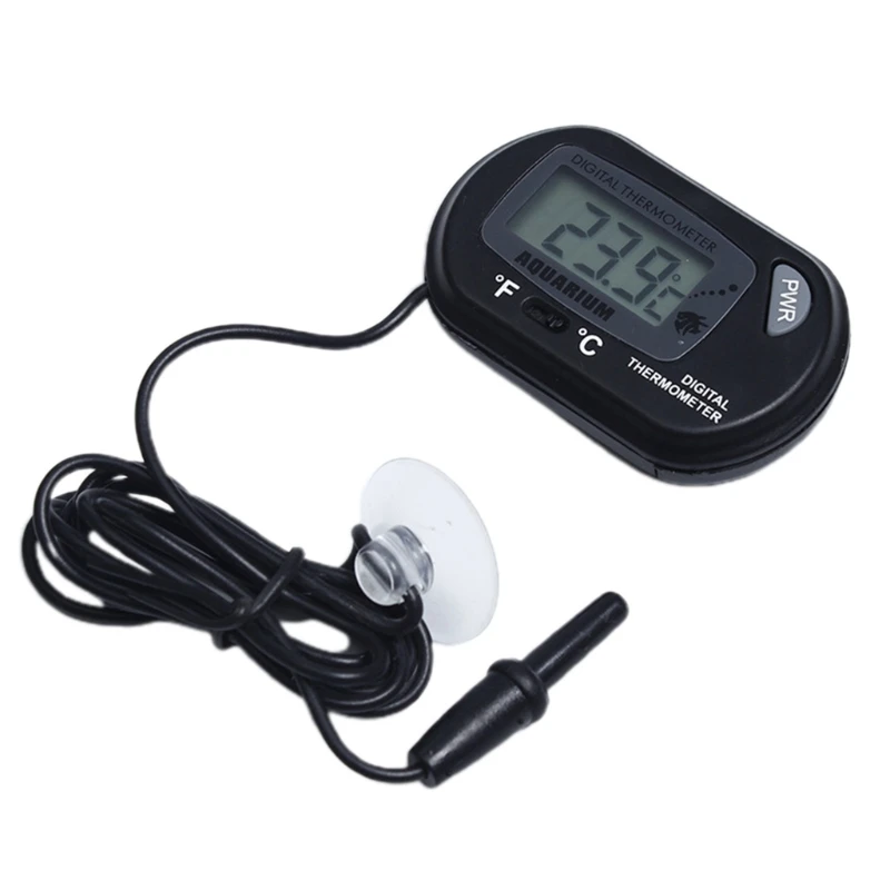 LCD Digital Aquarium Thermometer Aquarium Thermometer with Suction Cup Fish Tank Water Terrarium Temperature Fish
LCD Digital Aquarium Thermometer Aquarium Thermometer with Suction Cup Fish Tank Water Terrarium Temperature Fish