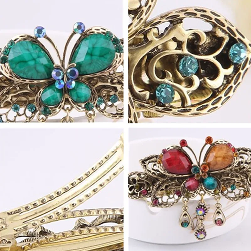Vintage Butterfly Hair Claw for Women Girl Barrettes Metal Tassel Crab Hair Clip Geometric Hollow Out Headwear Hair Accessories
Vintage Butterfly Hair Claw for Women Girl Barrettes Metal Tassel Crab Hair Clip Geometric Hollow Out Headwear Hair Accessories