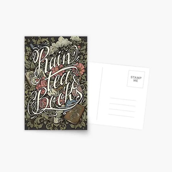 Rain Tea Books Color Version Postcard Greeting Card Cartoon Print Modern Fashion Photocard Life Style Indoor Memory Photo
Rain Tea Books Color Version Postcard Greeting Card Cartoon Print Modern Fashion Photocard Life Style Indoor Memory Photo