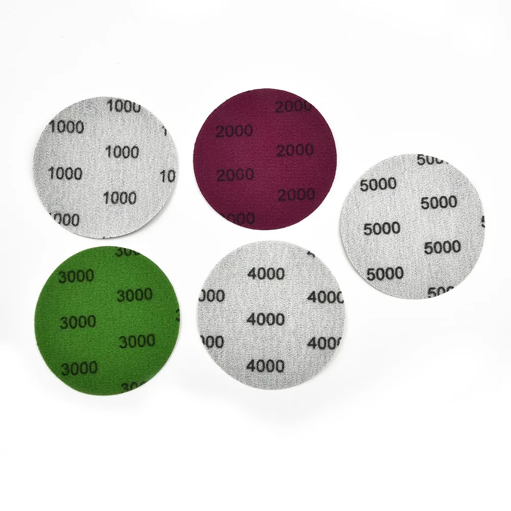25Pc 3inch 75mm Round Sandpaper Wet Dry Sanding Disc Sand Sheet Hook Loop Pad 1000-5000 Grit Metal Polishing Pad Grinding Tool
25Pc 3inch 75mm Round Sandpaper Wet Dry Sanding Disc Sand Sheet Hook Loop Pad 1000-5000 Grit Metal Polishing Pad Grinding Tool