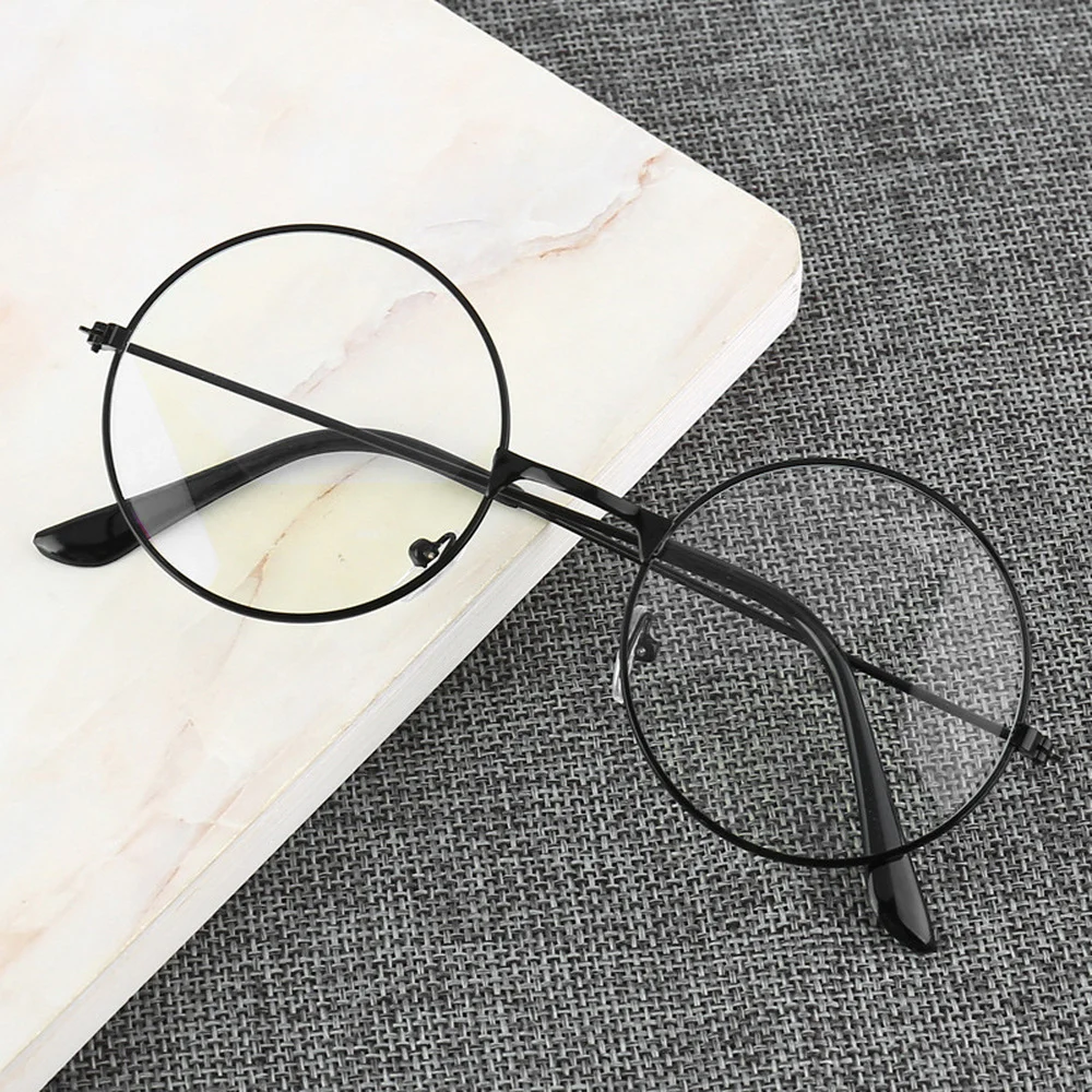 Retro Round Frame Anti-blue Radiation Glasses Ultralight Men Women Fashion Blue Light Blocking Glasses Eyewear Students
Retro Round Frame Anti-blue Radiation Glasses Ultralight Men Women Fashion Blue Light Blocking Glasses Eyewear Students
