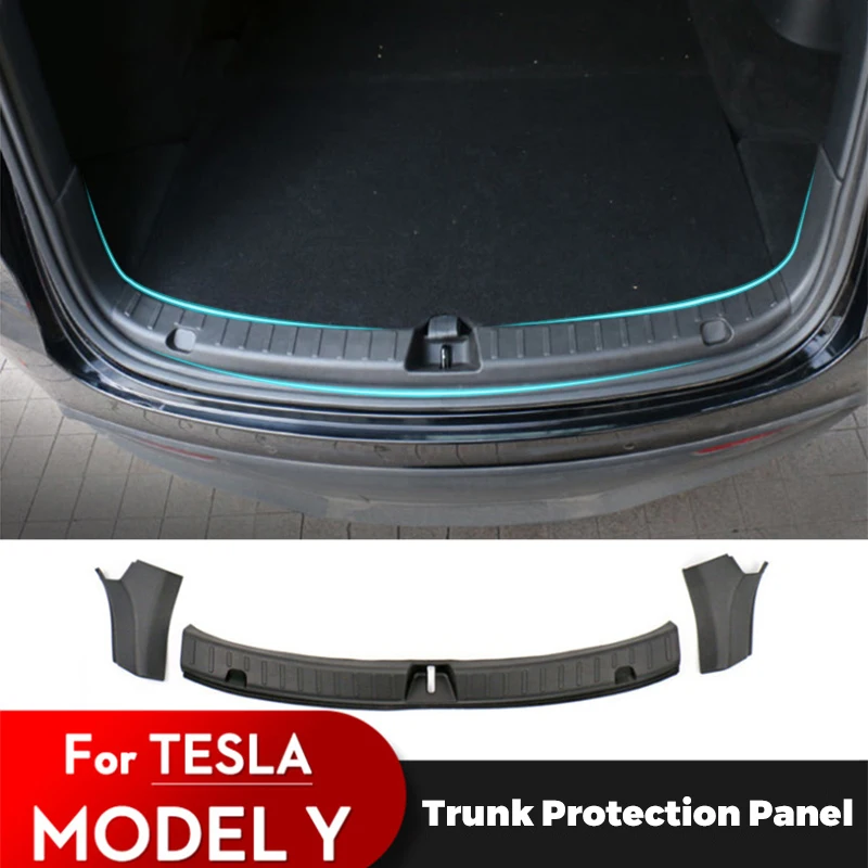 Trunk Sill Plate Cover TPE Rubber Protector For Tesla Model Y Threshold Bumper Guards Anti-dirty Pad Prevent Scratching
Trunk Sill Plate Cover TPE Rubber Protector For Tesla Model Y Threshold Bumper Guards Anti-dirty Pad Prevent Scratching