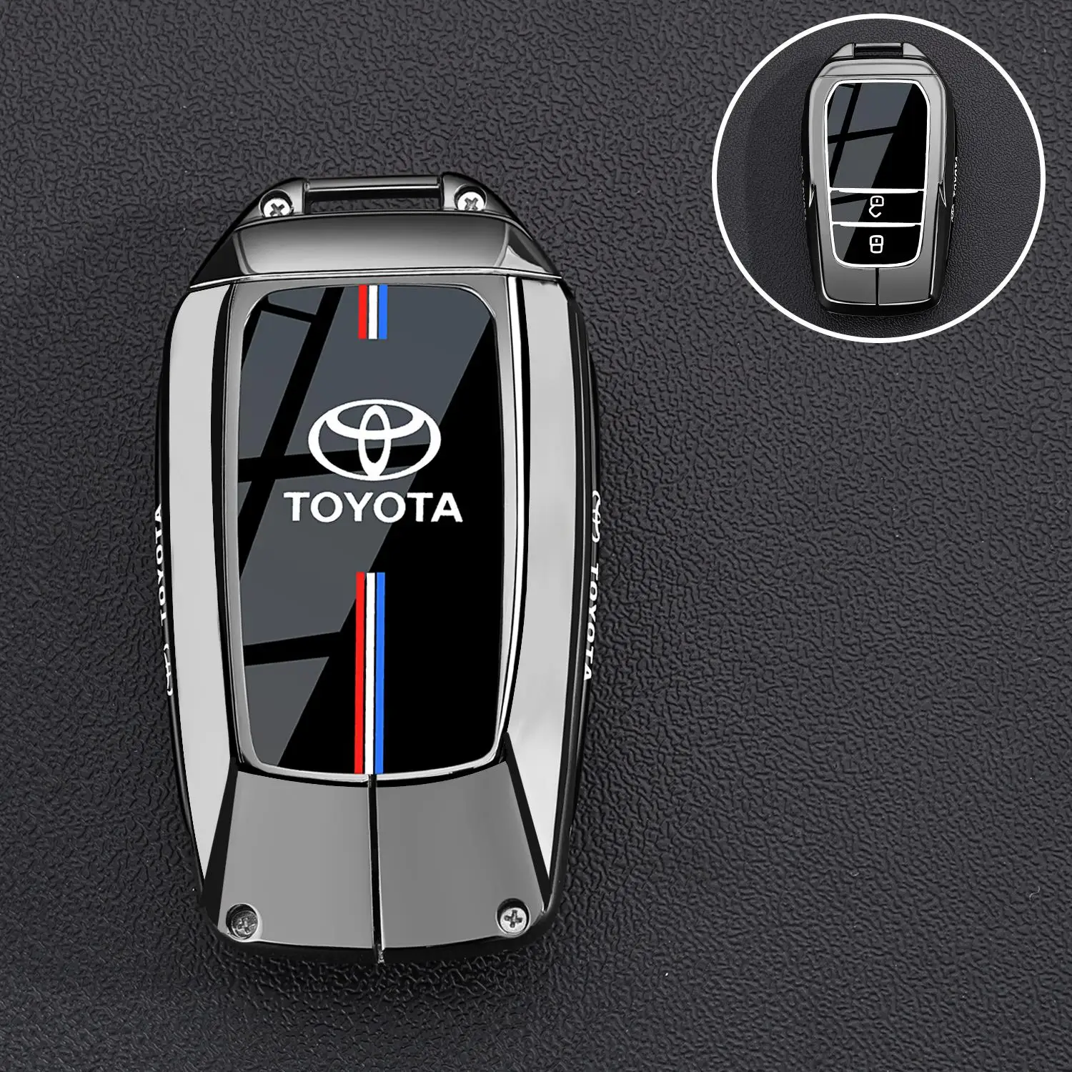 Прозрачный автомобильный брелок для ключей, черный чехол для ключей, защитный чехол для Toyota, Sienna, Venza, автомобильные аксессуары
Прозрачный автомобильный брелок для ключей, черный чехол для ключей, защитный чехол для Toyota, Sienna, Venza, автомобильные аксессуары