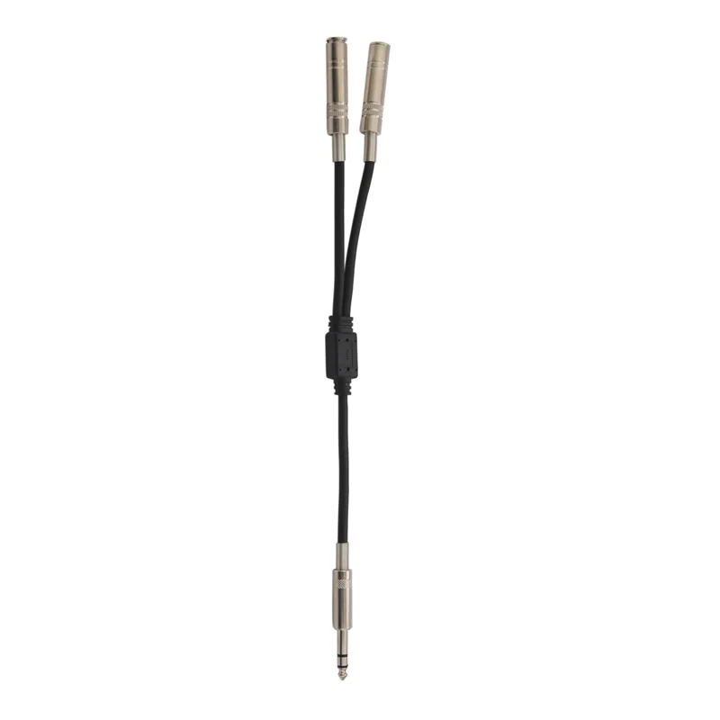 6.35mm 1/4 Inch Stereo Jack Splitter Cable Adapter Lead Plug to Double 6.35mm Sockets
6.35mm 1/4 Inch Stereo Jack Splitter Cable Adapter Lead Plug to Double 6.35mm Sockets