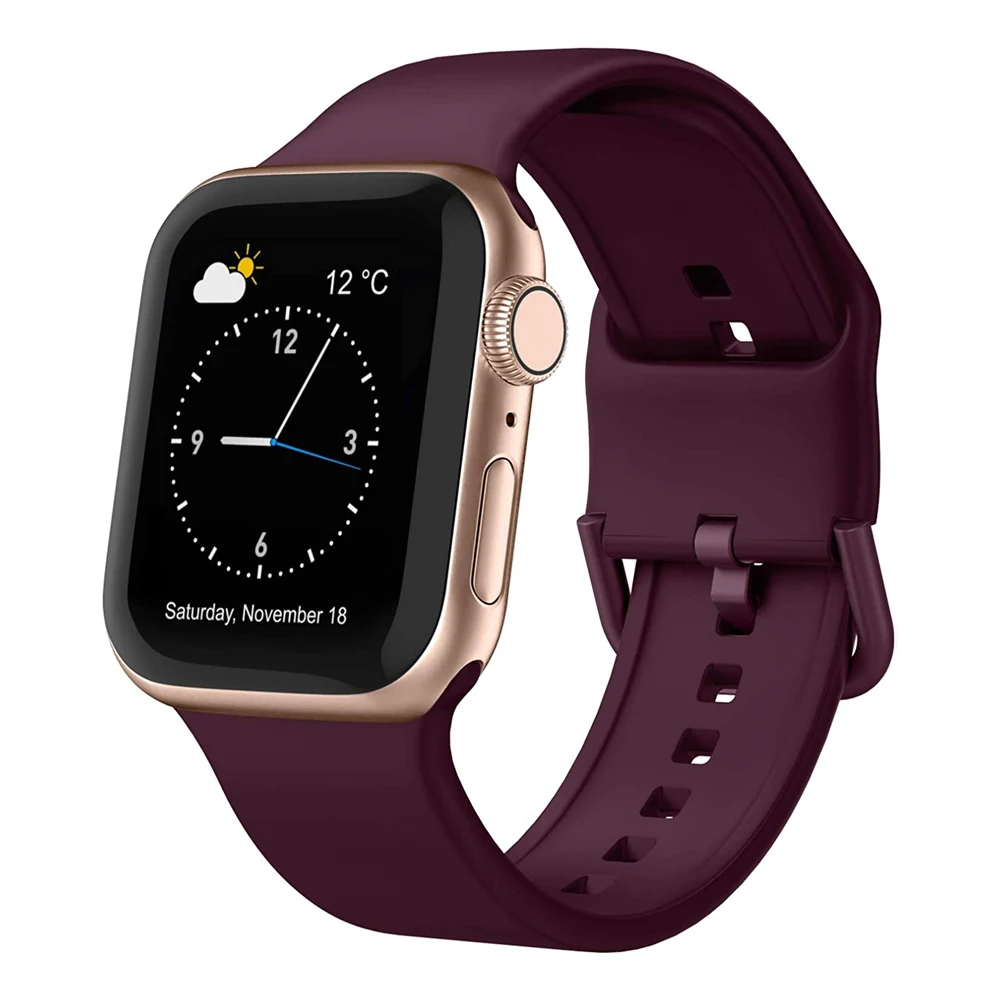 Ремешок силиконовый для Apple Watch, браслет для смарт-часов iWatch Series 3 4 5 6 7 se, 45 мм 41 мм 44 мм 40 мм 38 мм 42 мм
Ремешок силиконовый для Apple Watch, браслет для смарт-часов iWatch Series 3 4 5 6 7 se, 45 мм 41 мм 44 мм 40 мм 38 мм 42 мм