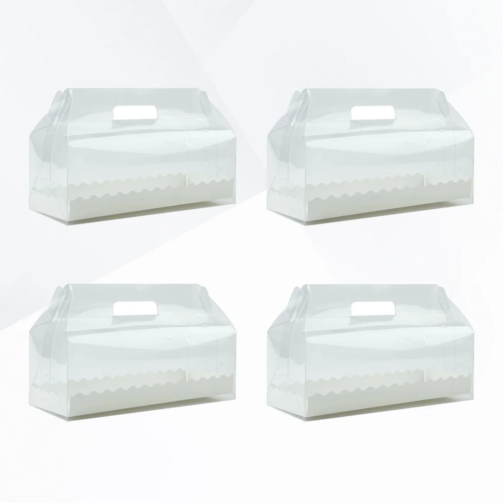 Cake Box Roll Container Cupcake Bakery Packing Boxes Sandwich Clear Clamshell Containers Portable Gift Carriers Transparent
Cake Box Roll Container Cupcake Bakery Packing Boxes Sandwich Clear Clamshell Containers Portable Gift Carriers Transparent