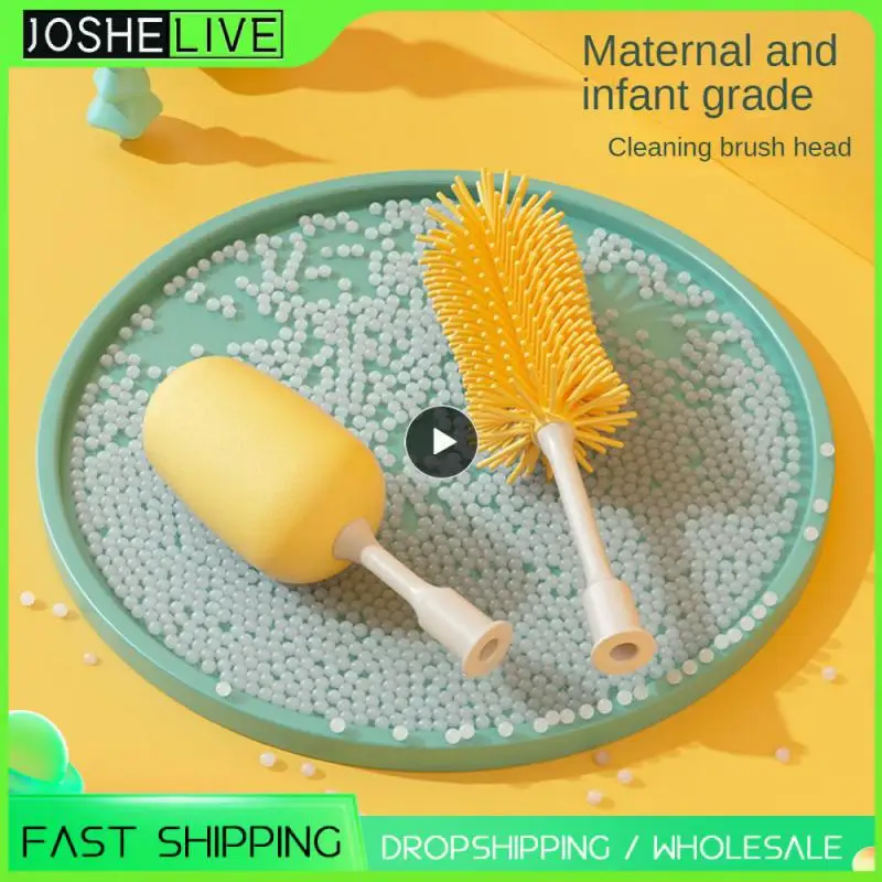Cup Scrubber Convenient Removable Brush Head Sponge Brush Food Grade Soft Rubber Material Labor Saving Easy Decontamination
Cup Scrubber Convenient Removable Brush Head Sponge Brush Food Grade Soft Rubber Material Labor Saving Easy Decontamination