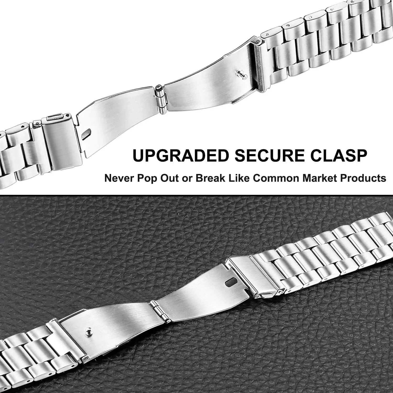 Ремешок из нержавеющей стали для мужских часов Xiaomi Mi Watch S1 активный металлический