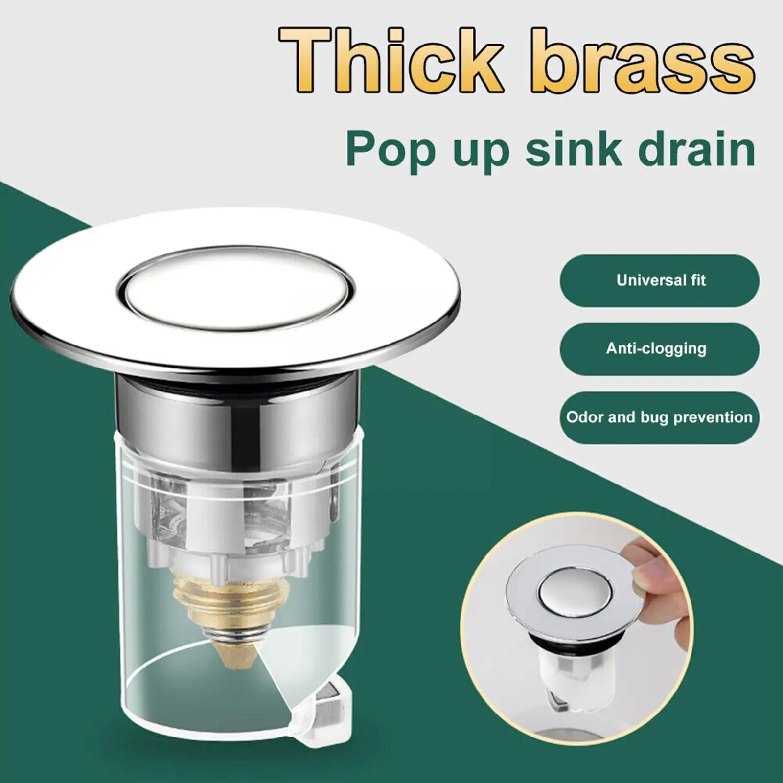 Universal Sink Strainer Filter Up Washbasin Drain Drainer Catcher Stopper Sink Plug Hair Bathroom Water Deodorants W8X2
Universal Sink Strainer Filter Up Washbasin Drain Drainer Catcher Stopper Sink Plug Hair Bathroom Water Deodorants W8X2
