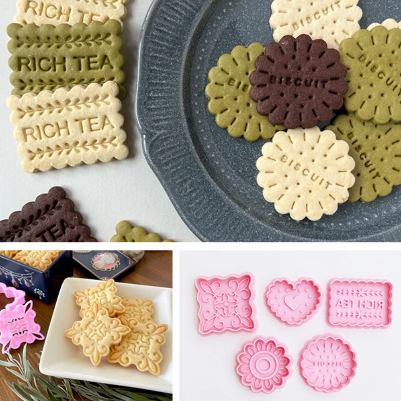 Retro Heart Square Round Classic Biscuit Mold 3D Press Cookie Embosser Stamp Birthday Flower Pattern Cookie Cutter Baking Tools
Retro Heart Square Round Classic Biscuit Mold 3D Press Cookie Embosser Stamp Birthday Flower Pattern Cookie Cutter Baking Tools