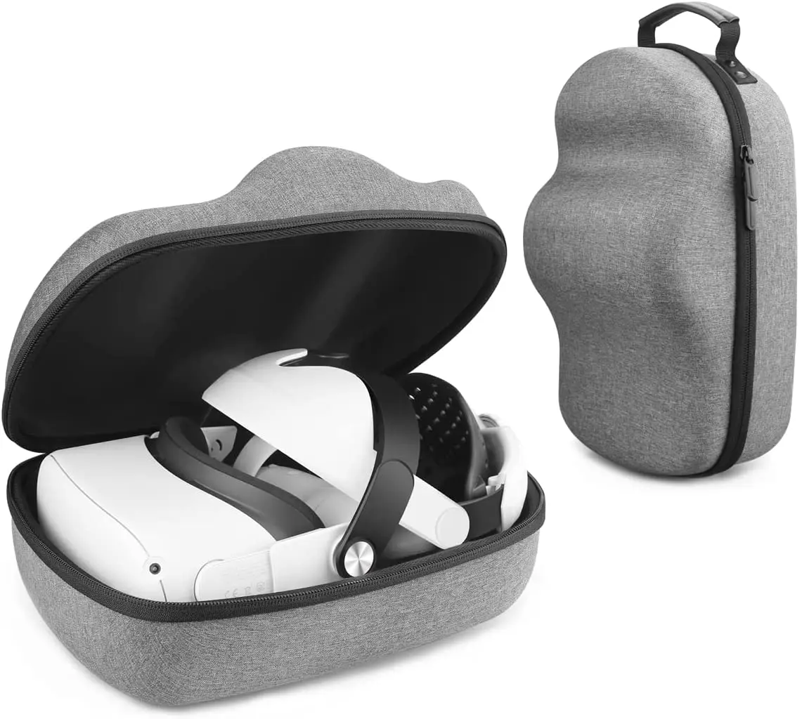 Portable Carrying Case For Oculus Quest 2 VR Headset Hard EVA Travel Protective Box Storage Bag For Oculus Quest 2 Accessories
Portable Carrying Case For Oculus Quest 2 VR Headset Hard EVA Travel Protective Box Storage Bag For Oculus Quest 2 Accessories