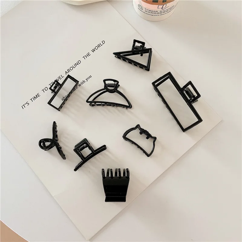 New Design Metal Hair Claw Clips Fashion Barrettes Ponytail Clip Women Bath Hair Clips Geometric Hairpins Girls Hair Accessories
New Design Metal Hair Claw Clips Fashion Barrettes Ponytail Clip Women Bath Hair Clips Geometric Hairpins Girls Hair Accessories