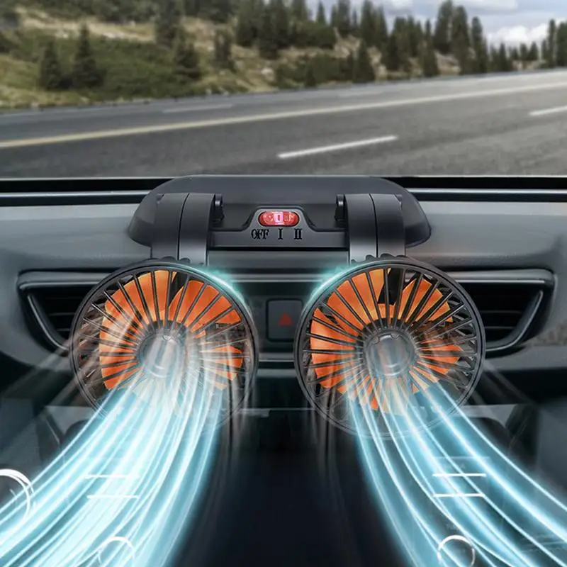 12V 24V USB Portable Car Cooling Fan Mini Dual Head Coolers Fan Adjustable Auto Electric Fan Cooler Universal Car Accessories
12V 24V USB Portable Car Cooling Fan Mini Dual Head Coolers Fan Adjustable Auto Electric Fan Cooler Universal Car Accessories