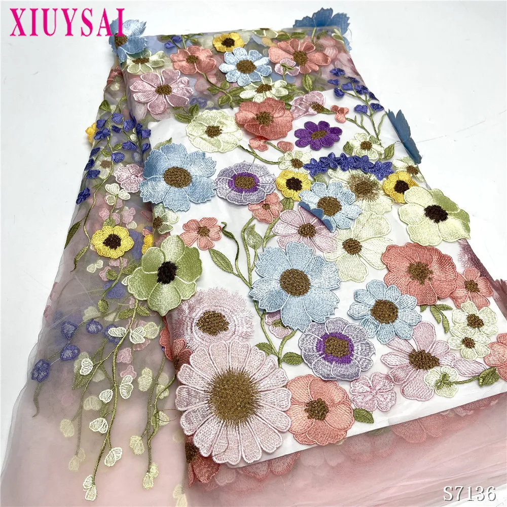 White 3D Flowers French Nigerian Laces Fabrics High Quality Tulle African Laces Fabric Wedding African French Tulle Lace
White 3D Flowers French Nigerian Laces Fabrics High Quality Tulle African Laces Fabric Wedding African French Tulle Lace